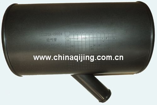 東風(fēng)天龍前四后八配件, 空濾連接管DCI420, 11ZD2A-09024