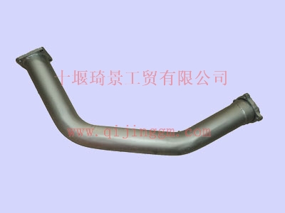 消聲器前進(jìn)氣管總成1203010-T2200_東風(fēng)天龍駕駛室配件