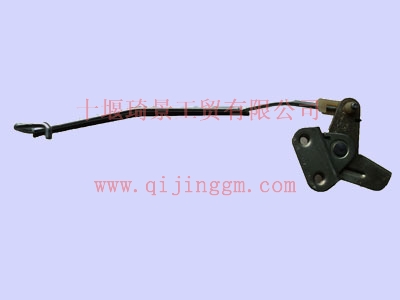右門鎖內(nèi)開聯(lián)動(dòng)機(jī)構(gòu)6105123-C0100_東風(fēng)天龍駕駛室配件