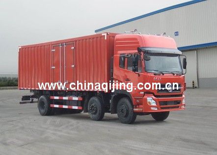 東風(fēng)天龍廂式運(yùn)輸車，東風(fēng)天龍前四后四配件，DFL5203XXYAX